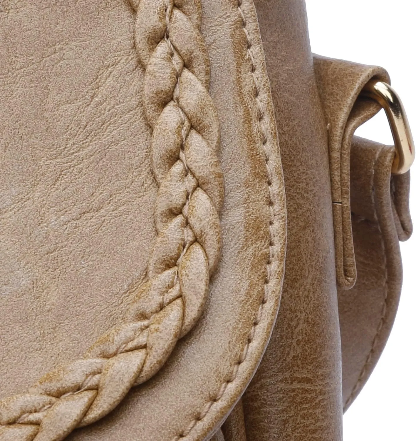 KKXIU Casual Flap Saddle Crossbody Bags for Women Purses and Handbags with Tassel