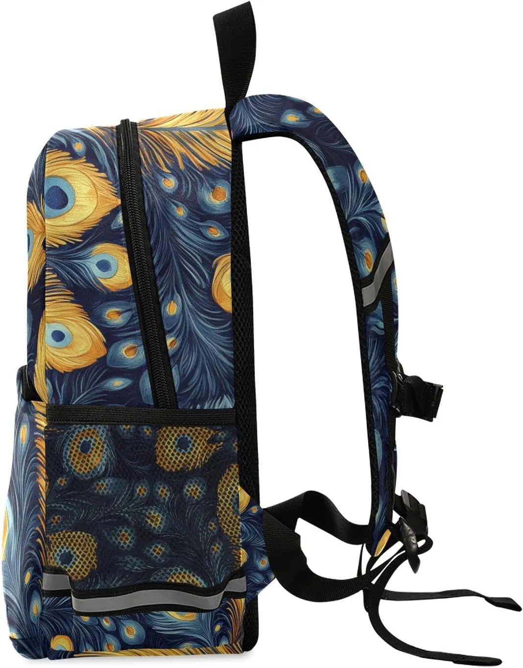 KLL Elementary Backpack for Girls Mini Multifunctional Book Bag for School Travel, Hand Drawing Camouflage Wavy