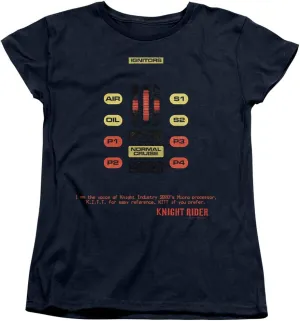 Knight Rider Kitt Consol Women's T Shirt