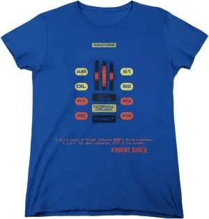 Knight Rider Kitt Consol Women's T Shirt