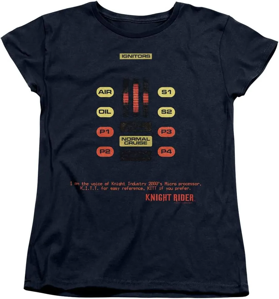 Knight Rider Kitt Consol Women's T Shirt