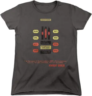 Knight Rider Kitt Consol Women's T Shirt