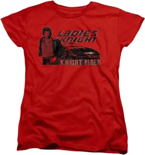 Knight Rider Ladies Knight Women's T Shirt