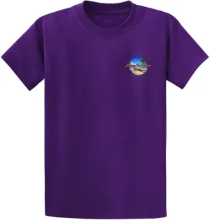 Koloa Surf Mens Outrigger Canoe Logo Heavy Cotton T-Shirt