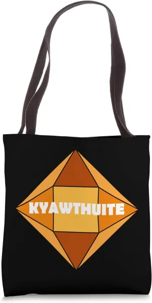 Kyawthuite Print - Rarest Mineral on Earth Gem Gemstone Tote Bag