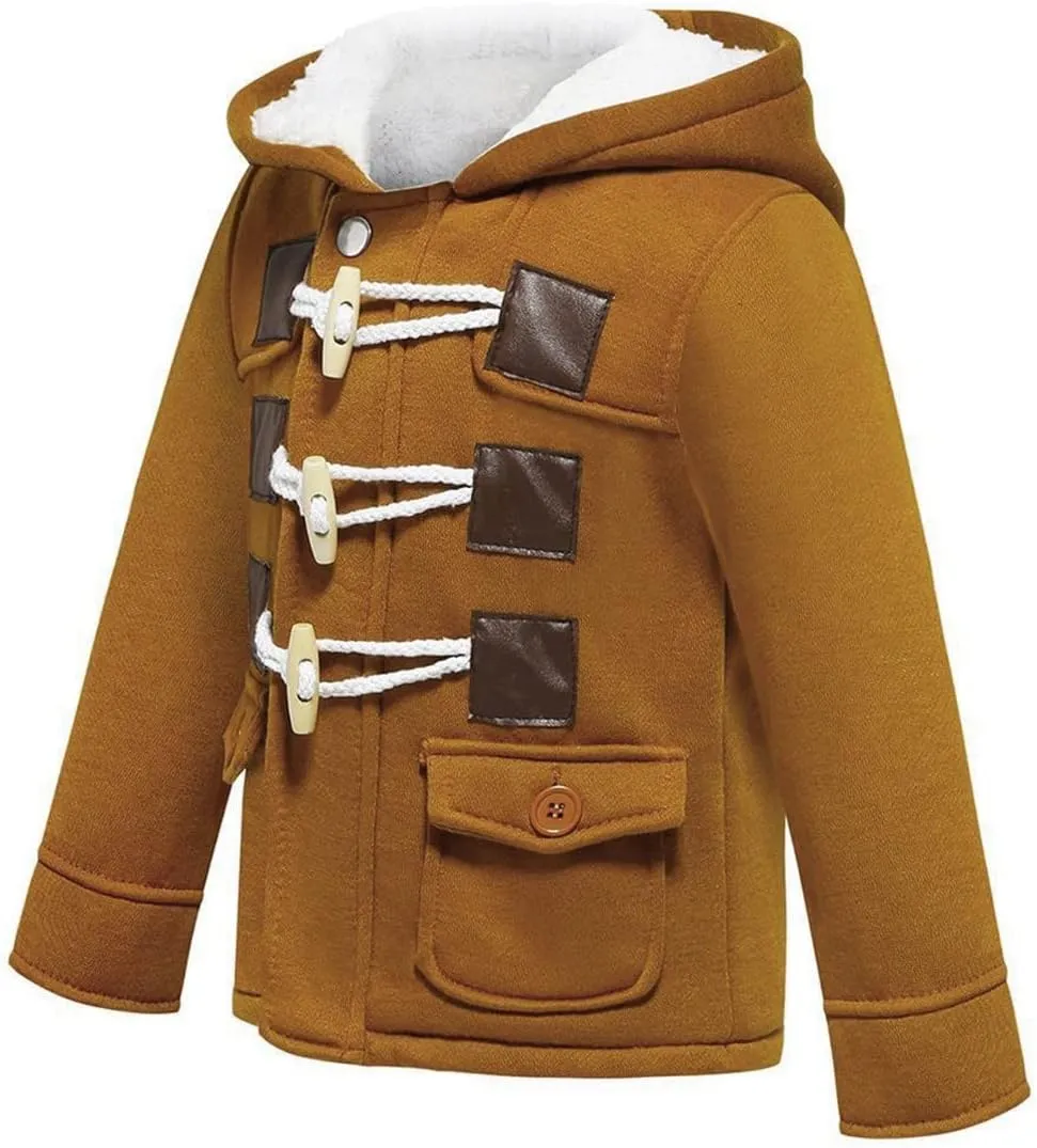 LadayPoa Fashion Winter Children Kids Baby Boys Infant Outerwear Coat Baby Kids Boys Jacket Coat