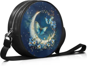 Ladies Cirlcle Crossbody Bag Women Cross Body Bag Adults Chest Bag