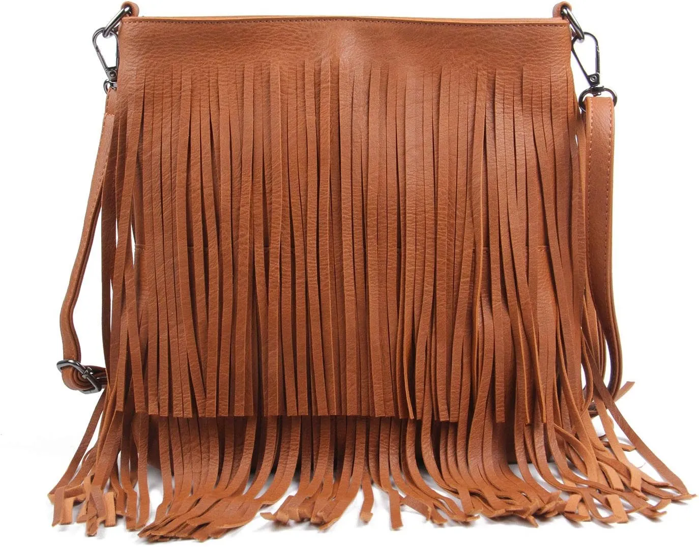 Lanpet Women Fringe Tassel Cross Body Bag Leisure Shoulder Bag