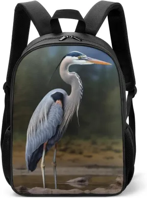 Laptop Backpack for Travel Daypack Heron Computer Bag Work Back Pack Laptop Bag Casual Nurse Bag