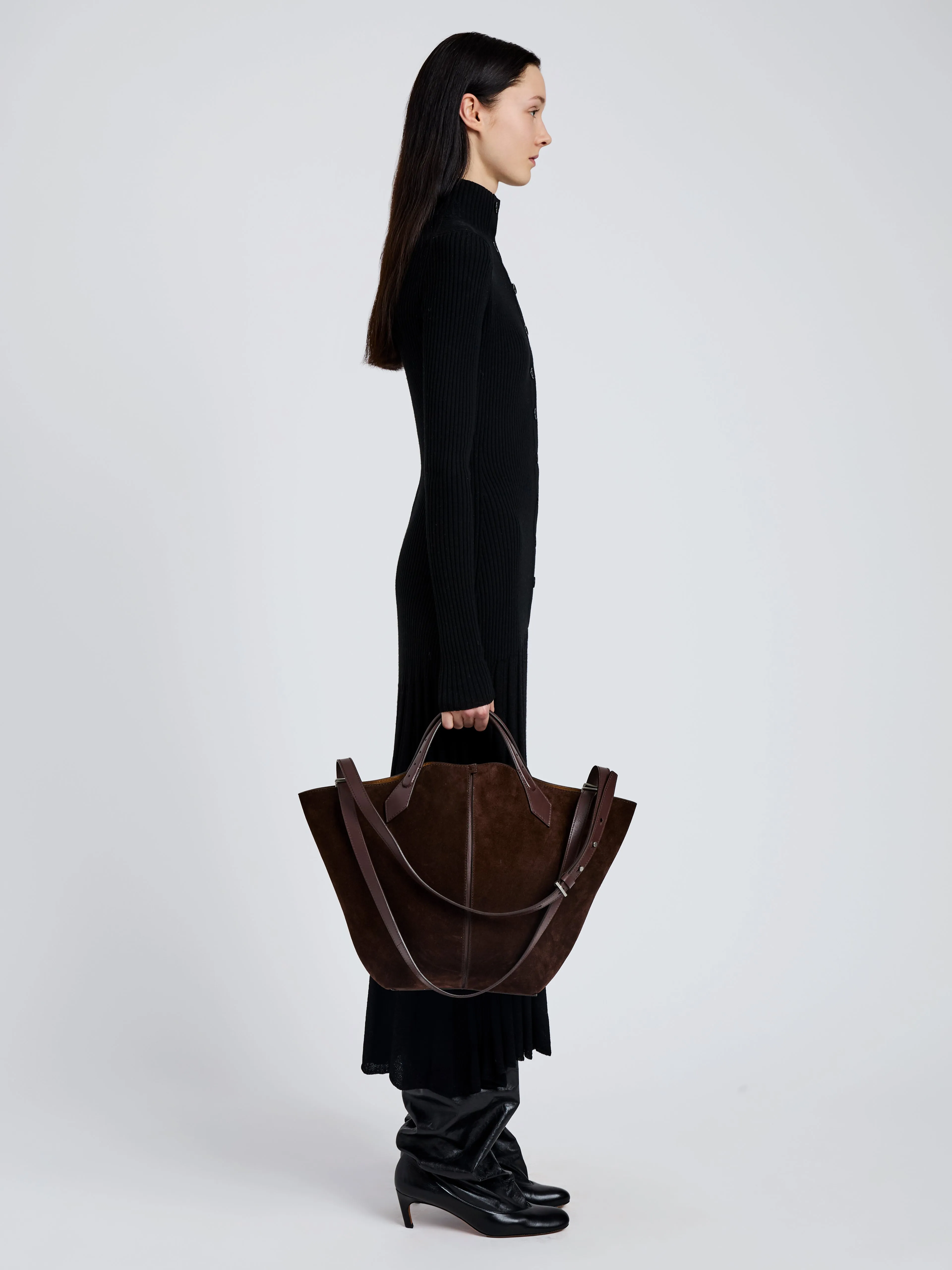 Large Chelsea Tote in Soft Suede