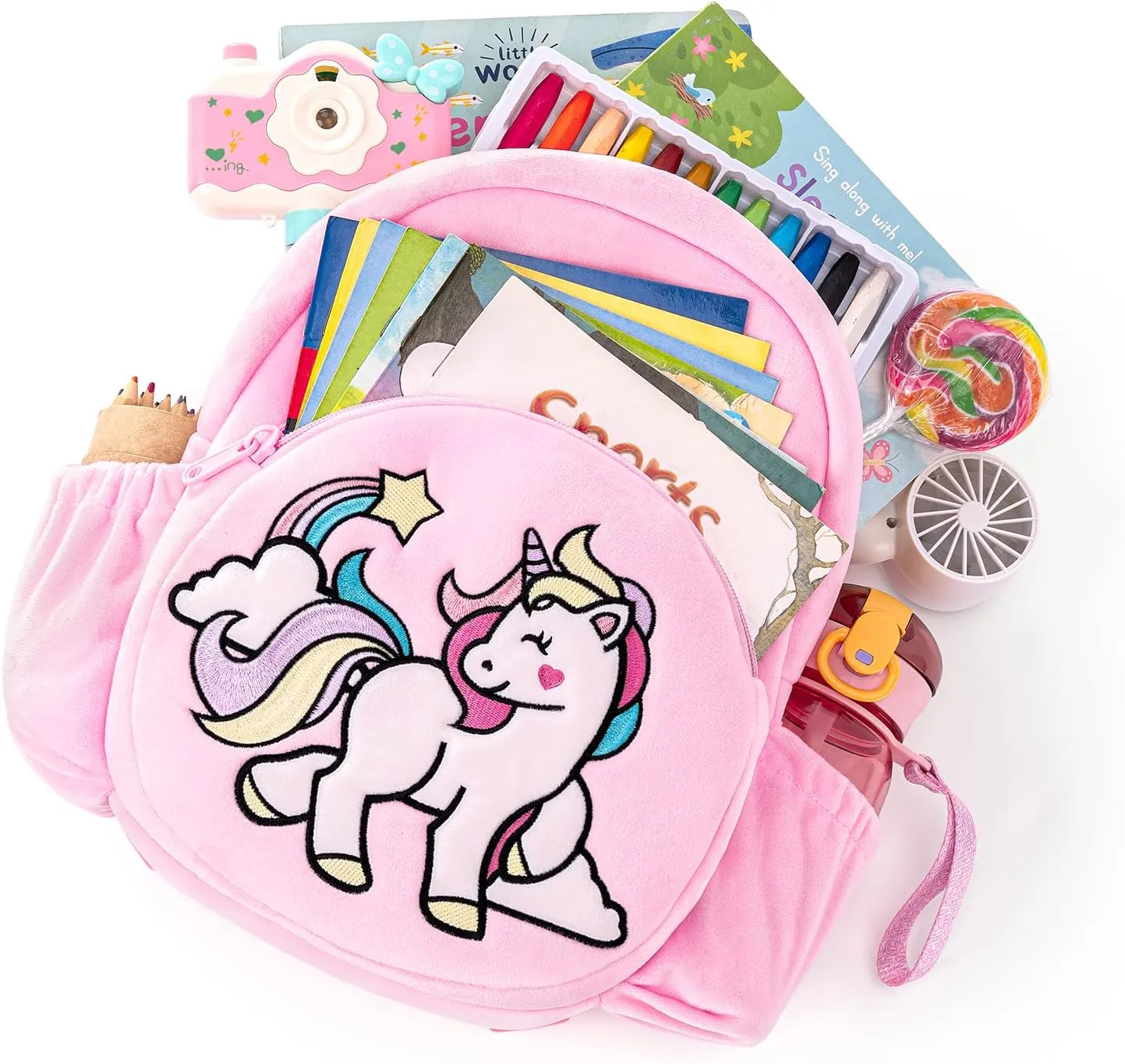 Lazada Toddler Backpack for Kids Unicorn Backpacks Cloud Pink for Age 3 