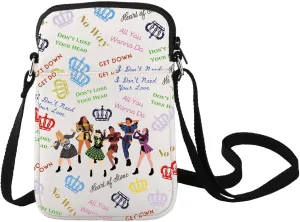 LEVLO Musical Queen Crossbody Bag Musical Lover Gift Six Queen Theater Shoulder Bag Six Queen Merch