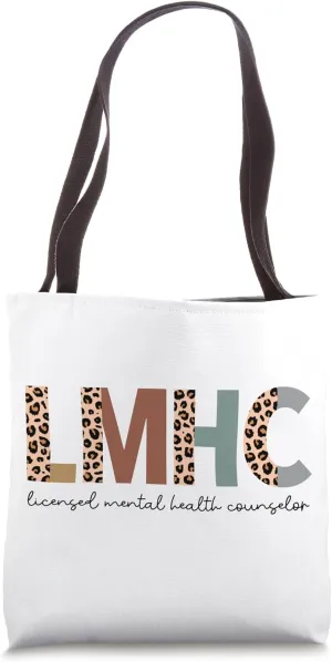 LMHC Licensed Mental Health Counselor Tote Bag