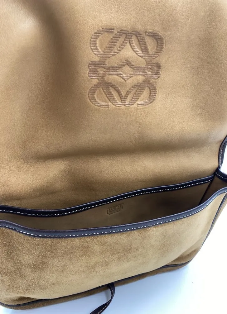 Loewe Vintage Suede Crossbody Bag
