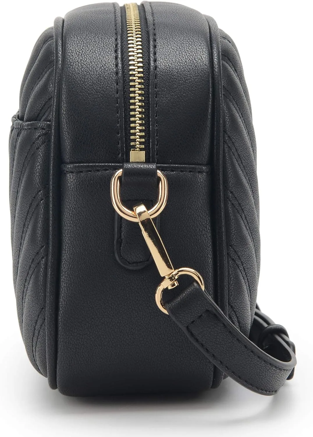 lola mae Quilted Crossbody Bag, Medium Lightweight Shoulder Purse Top Zipper Tassel Accent
