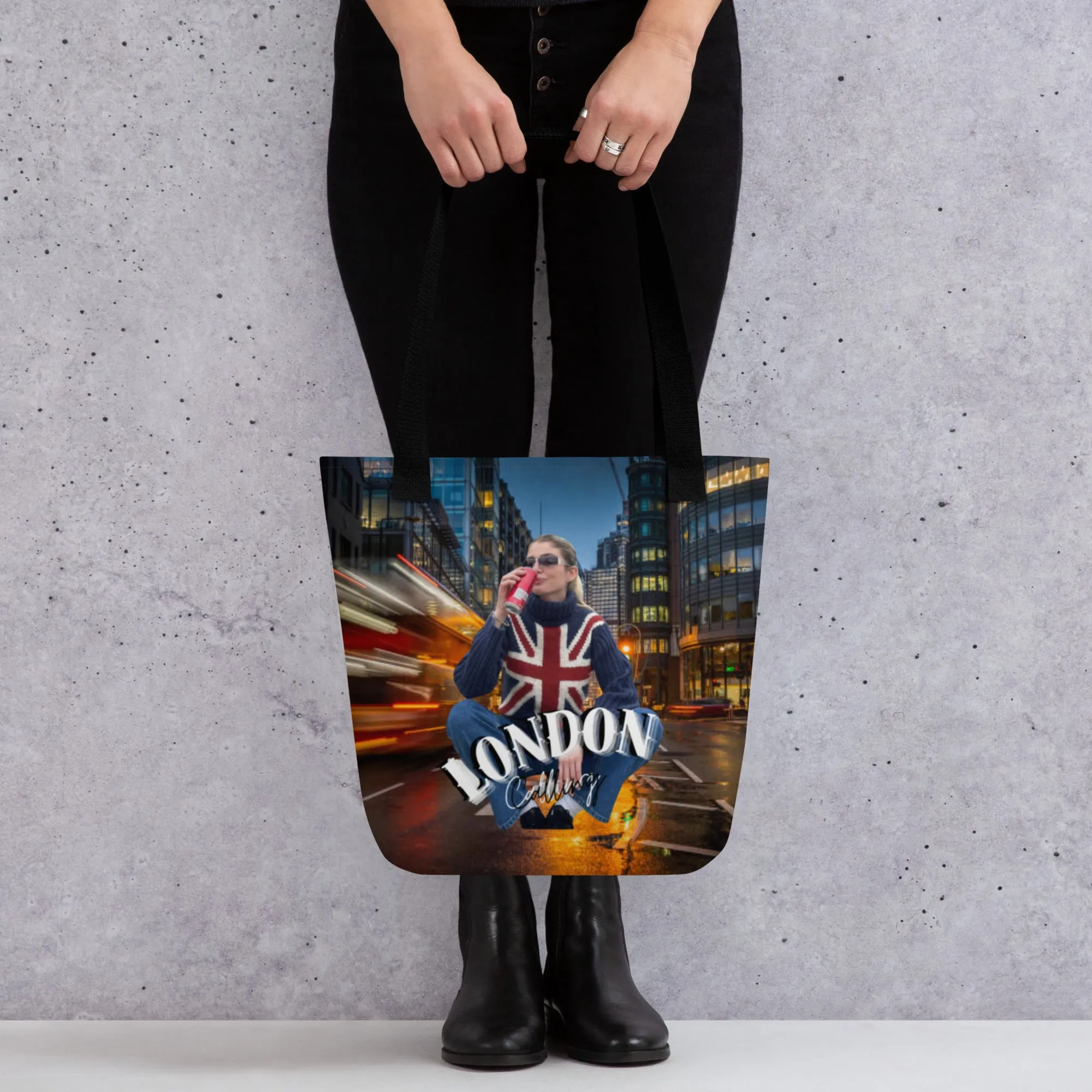 London Print Tote bag