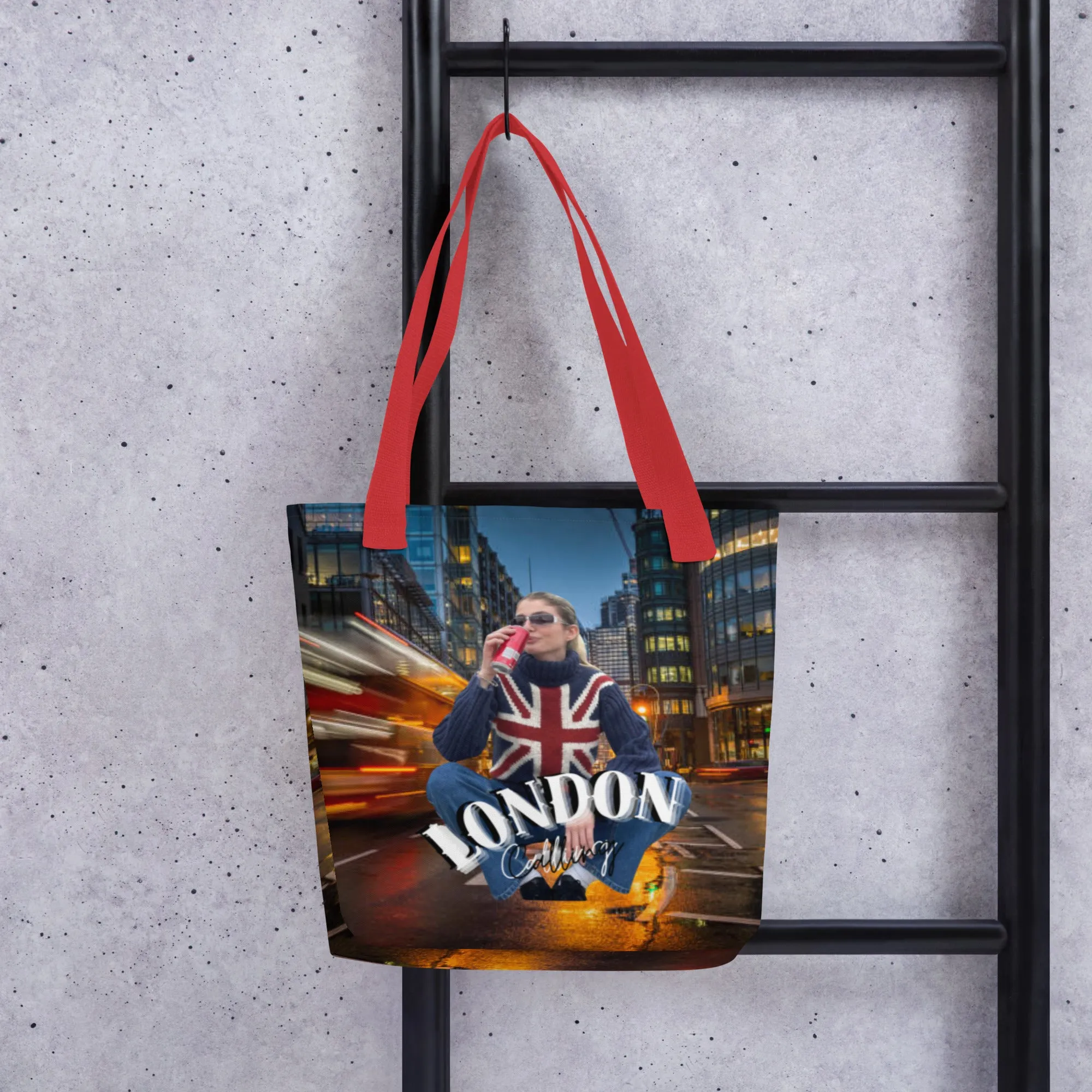 London Print Tote bag