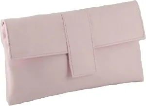 LONI Womens Elegant Faux Suede Clutch Bag/Shoulder Bag Occasion Wedding Party Prom Bag