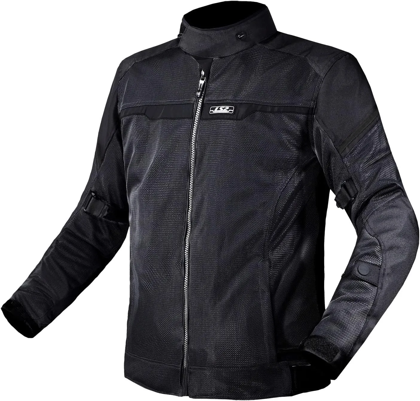 LS2 Riva Mens Jacket (Black - Medium)
