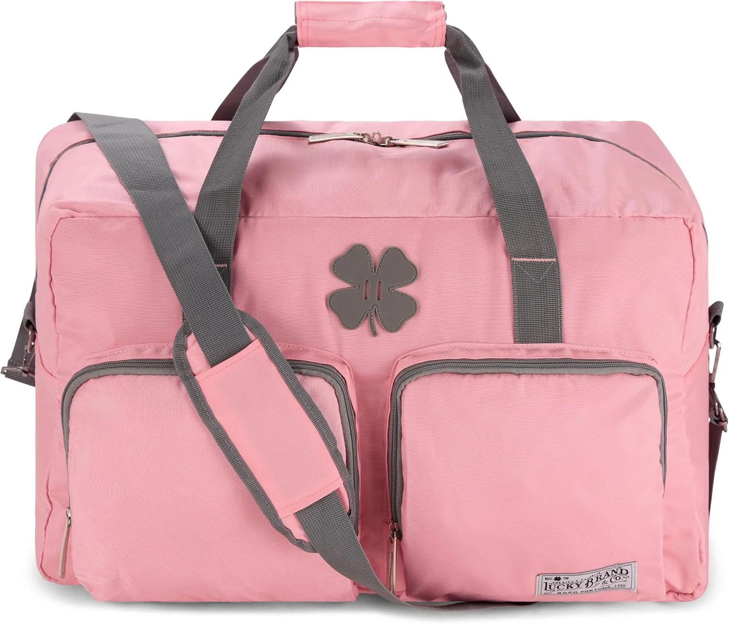 Lucky Travel Duffel Bags 40L, Gym Bag, Travel Bag & Large Duffle Bag for Men, Foldable Overnight Weekender Bags for Women & Men with Adjustable Shoulder Strap