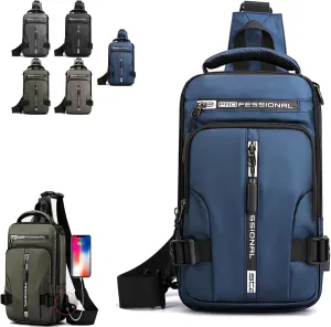 Luckyabow waterproof crossbody bag,waterproof sling bag,for men women,for hiking,walking