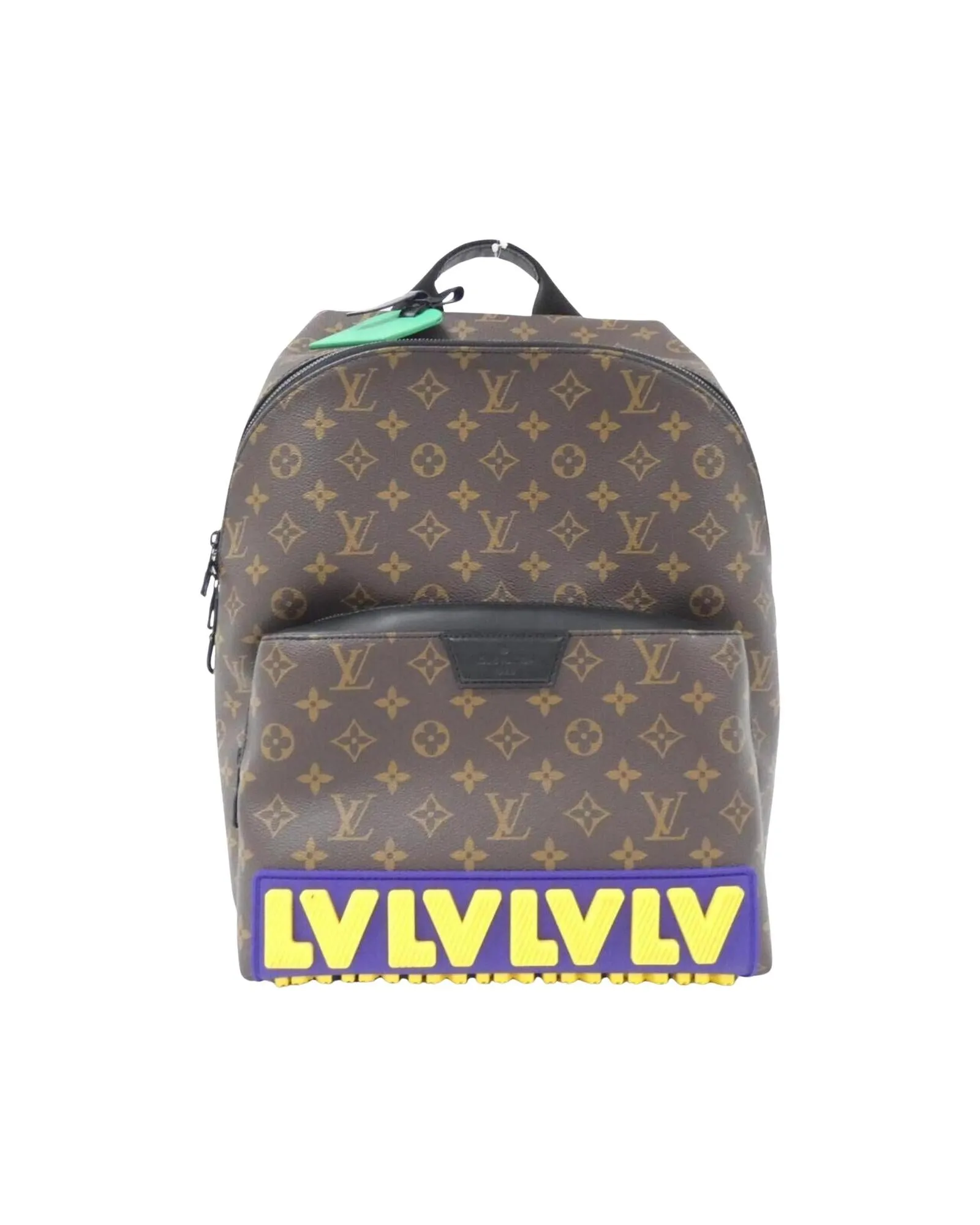 Luxury Canvas Backpack with Dust Bag and Name Tag