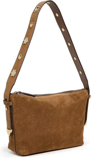 Madewell Women's Suede Sun Stud Shoulder Bag