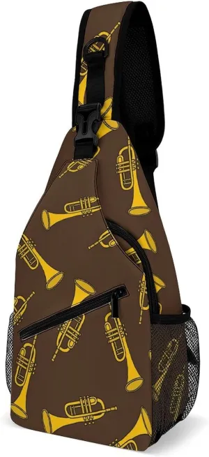 Magic Mushrooms Versatile And Convenient Multipurpose Crossbody Bag - Perfect for Travel And Hiking