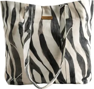 Maison d' Hermine Canvas Tote Bag 100% Cotton Canvas Reusable Shoulder Grocery Bag for Shopping Perfect for Men Women