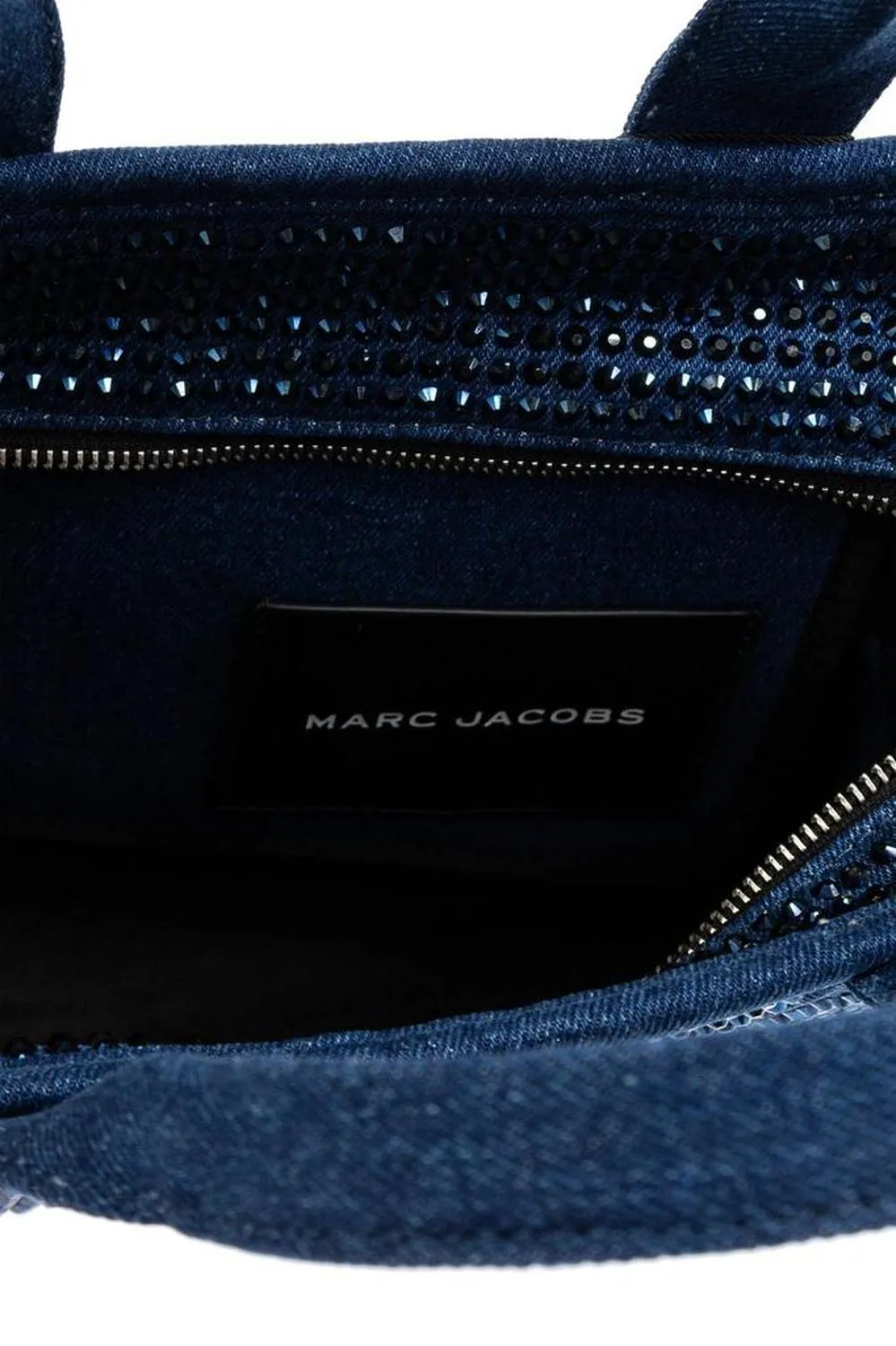 Marc Jacobs The Crystal Denim Small Tote Bag