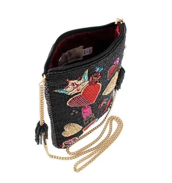 Mary Frances Make Me Up Crossbody Mini Handbag