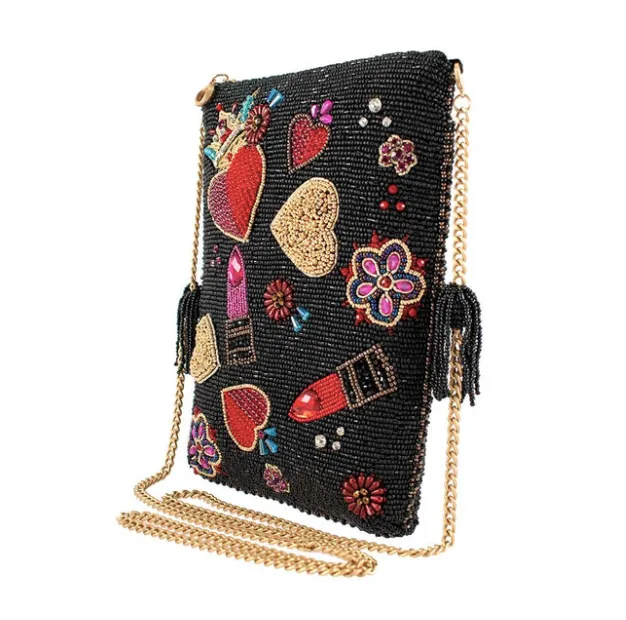 Mary Frances Make Me Up Crossbody Mini Handbag