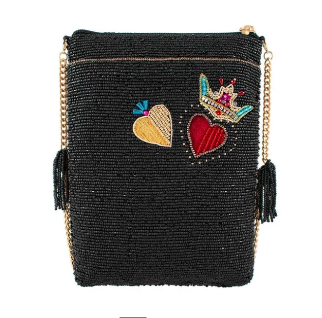 Mary Frances Make Me Up Crossbody Mini Handbag