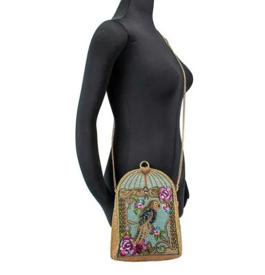 Mary Frances Pretty Parrot Crossbody Handbag