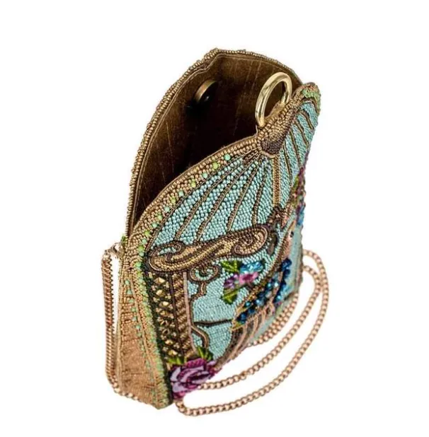 Mary Frances Pretty Parrot Crossbody Handbag
