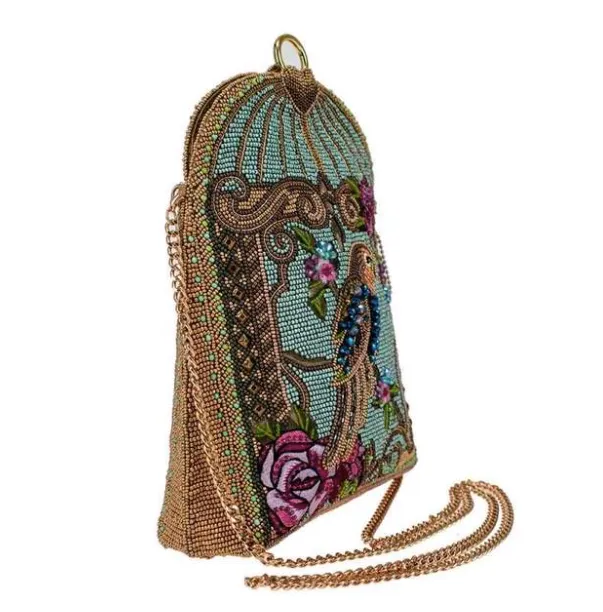 Mary Frances Pretty Parrot Crossbody Handbag