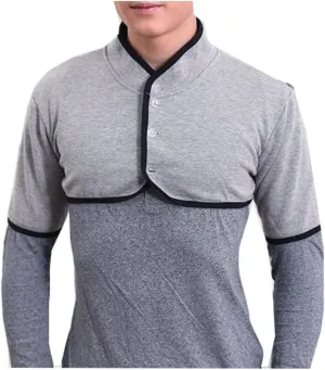 Men Women Shoulder Warmer, Pads Neck Shoulder Vest Wrap Shoulder Warmers Waistcoat Sleeveless Jacket