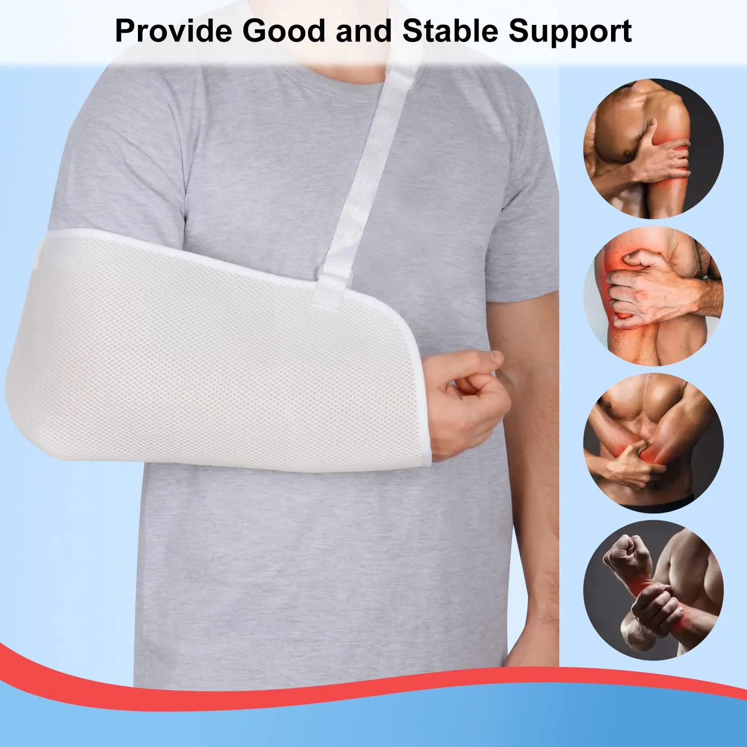 Mesh Shoulder Immobilizer Arm Sling