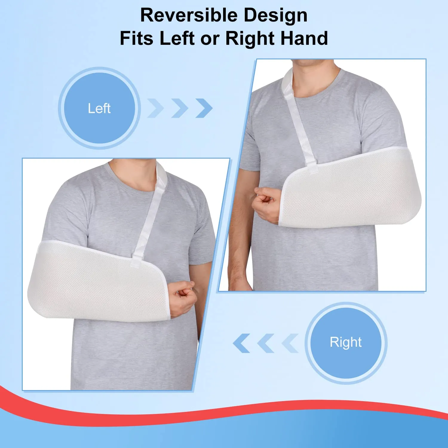 Mesh Shoulder Immobilizer Arm Sling