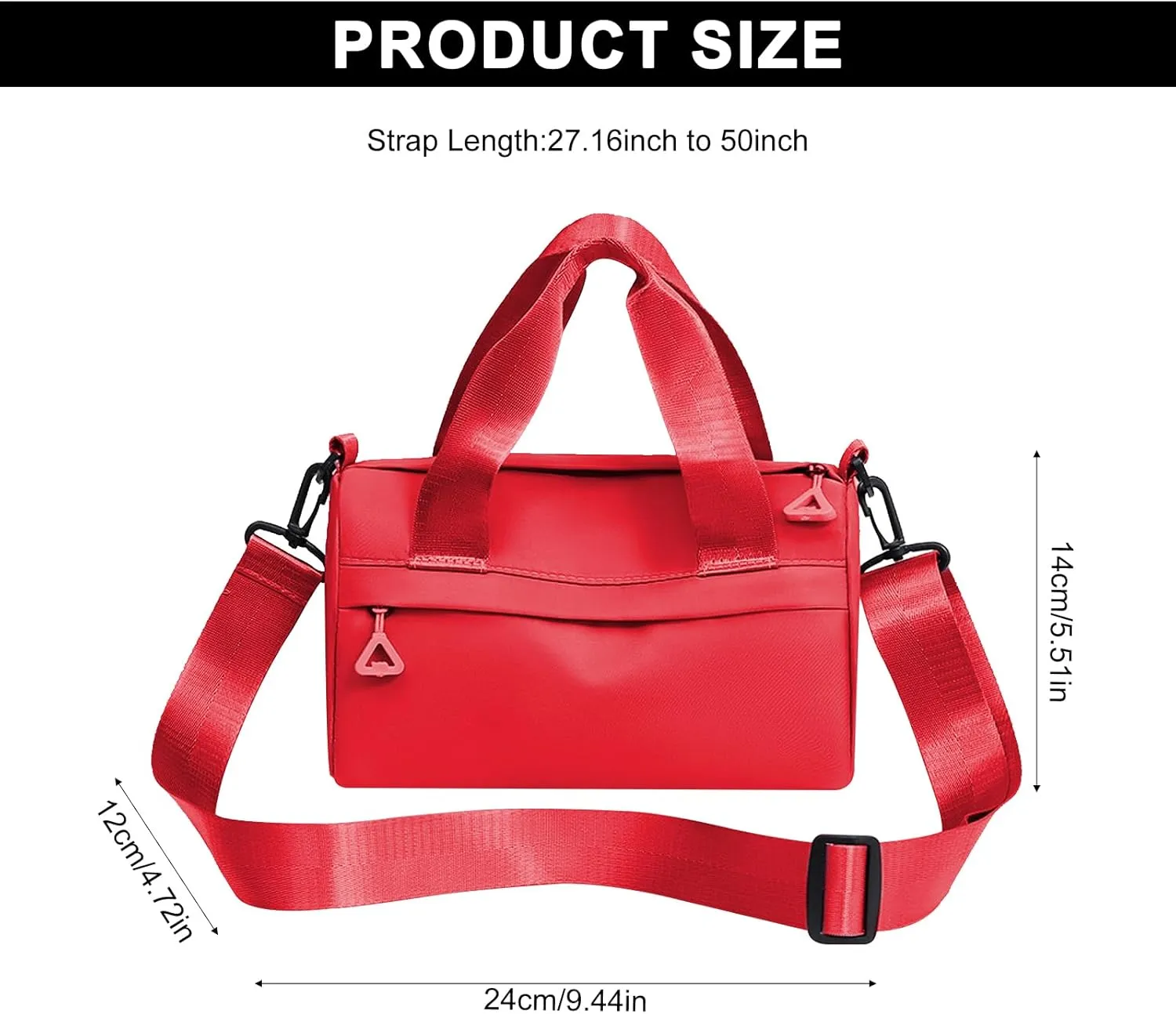 Mini Gym Bag Waterproof Gym Tote Bag Portable Fitness Shoulder Bag for Sports Travel