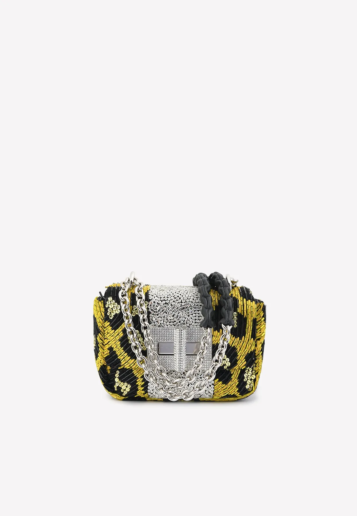 Mini Natalia Crystal-Embellished Shoulder Bag