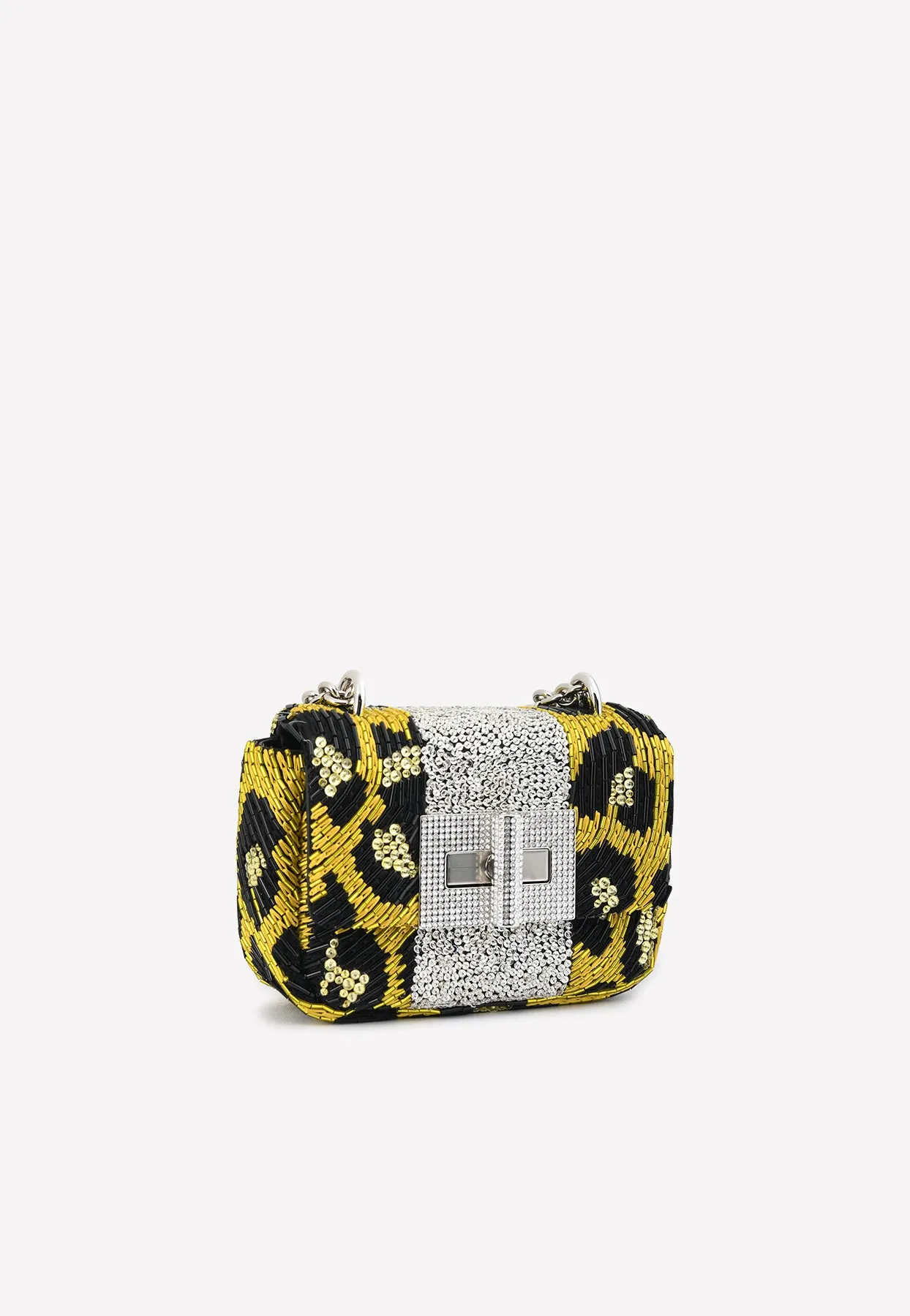 Mini Natalia Crystal-Embellished Shoulder Bag