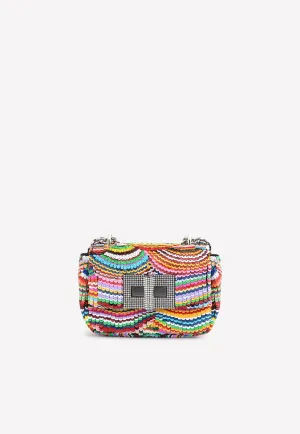 Mini Natalia Sequin Embellished Shoulder Bag