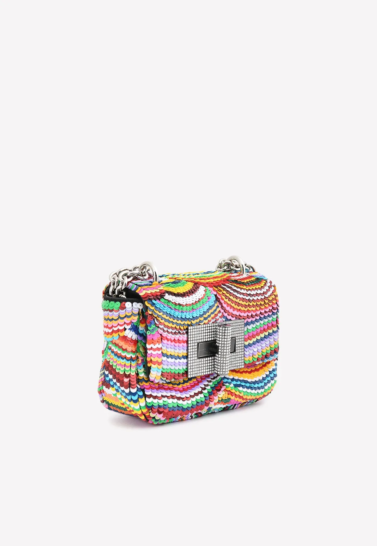 Mini Natalia Sequin Embellished Shoulder Bag