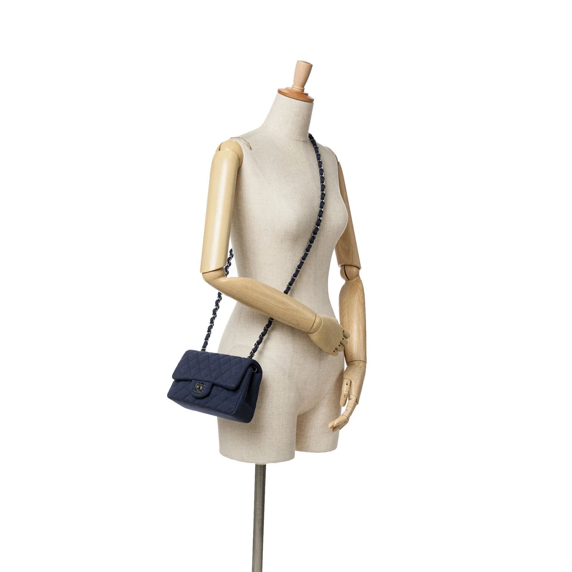 Mini Rectangular Classic Jersey Single Flap