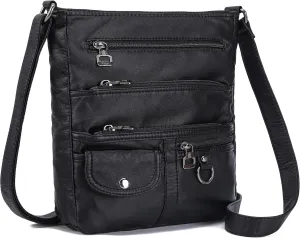 MINICAT Small Crossbody Purse Soft Synthetic Leather Crossbody Bags for Women
