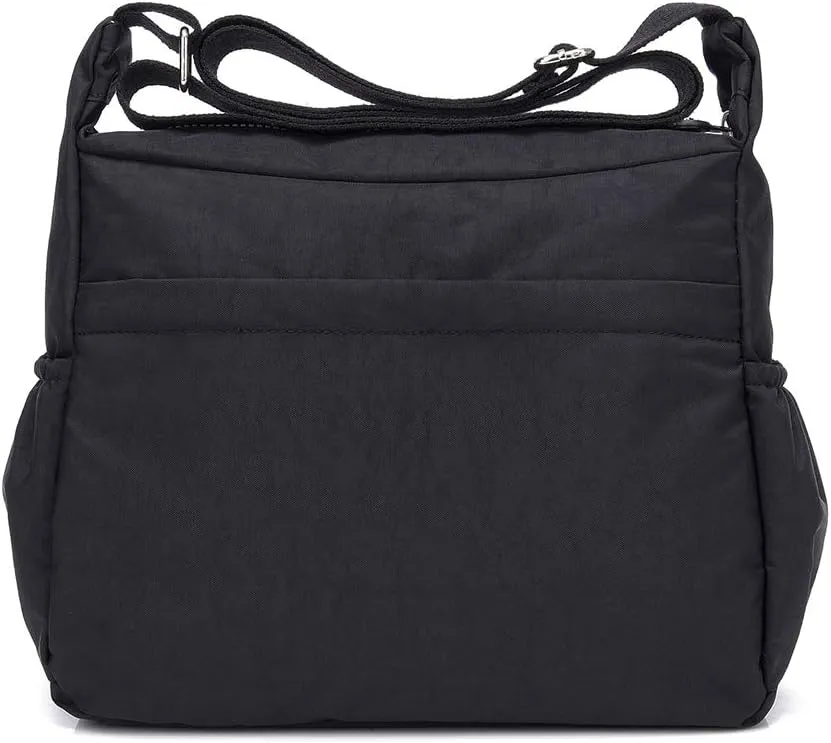 MINTEGRA Crossbody Bag for Women Nylon Waterproof Shoulder Purse Messenger Bag Lightweight Pocketbooks