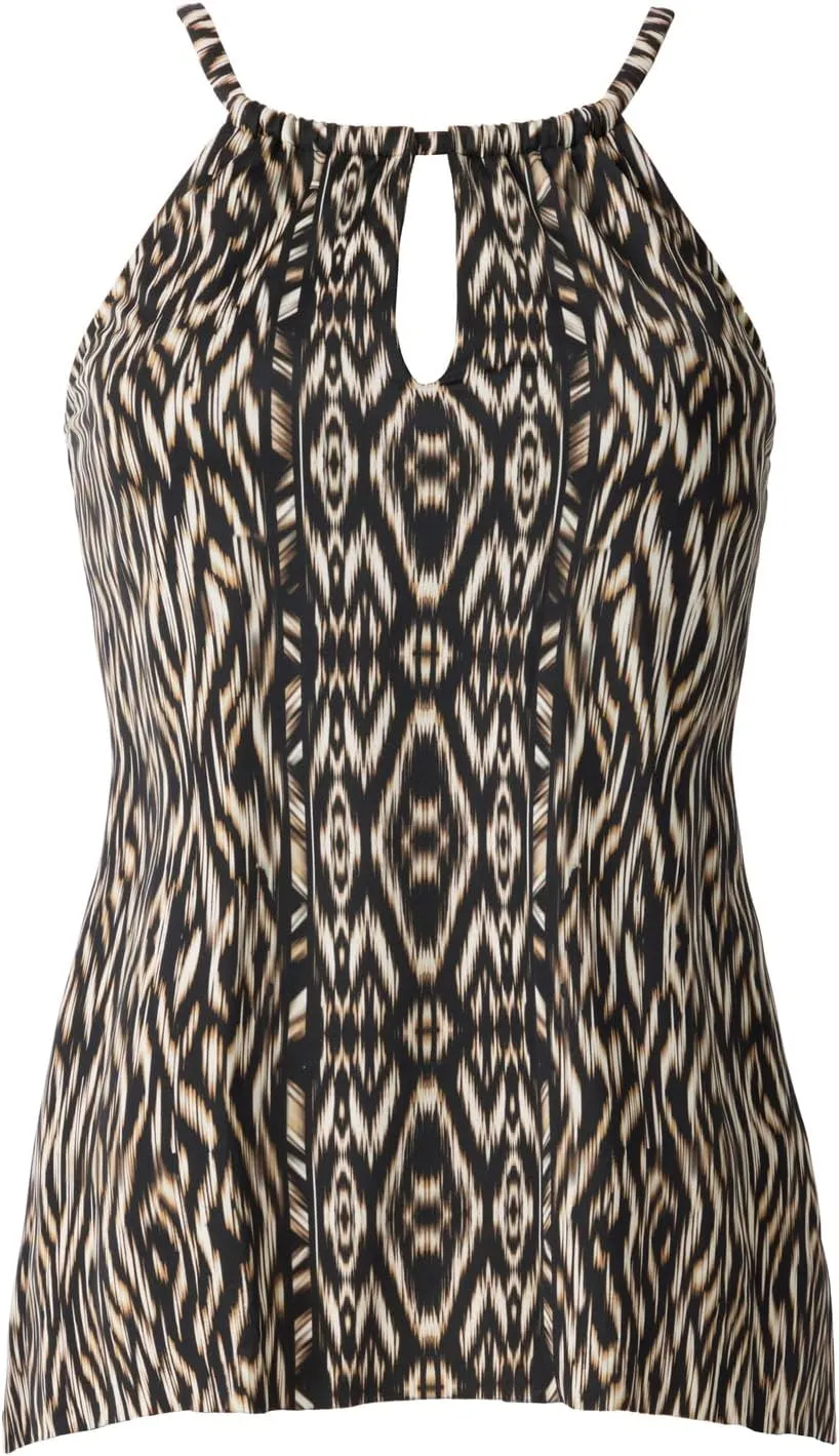 Miraclesuit Women's Plus Precioso Peephole Tankini Top Separate