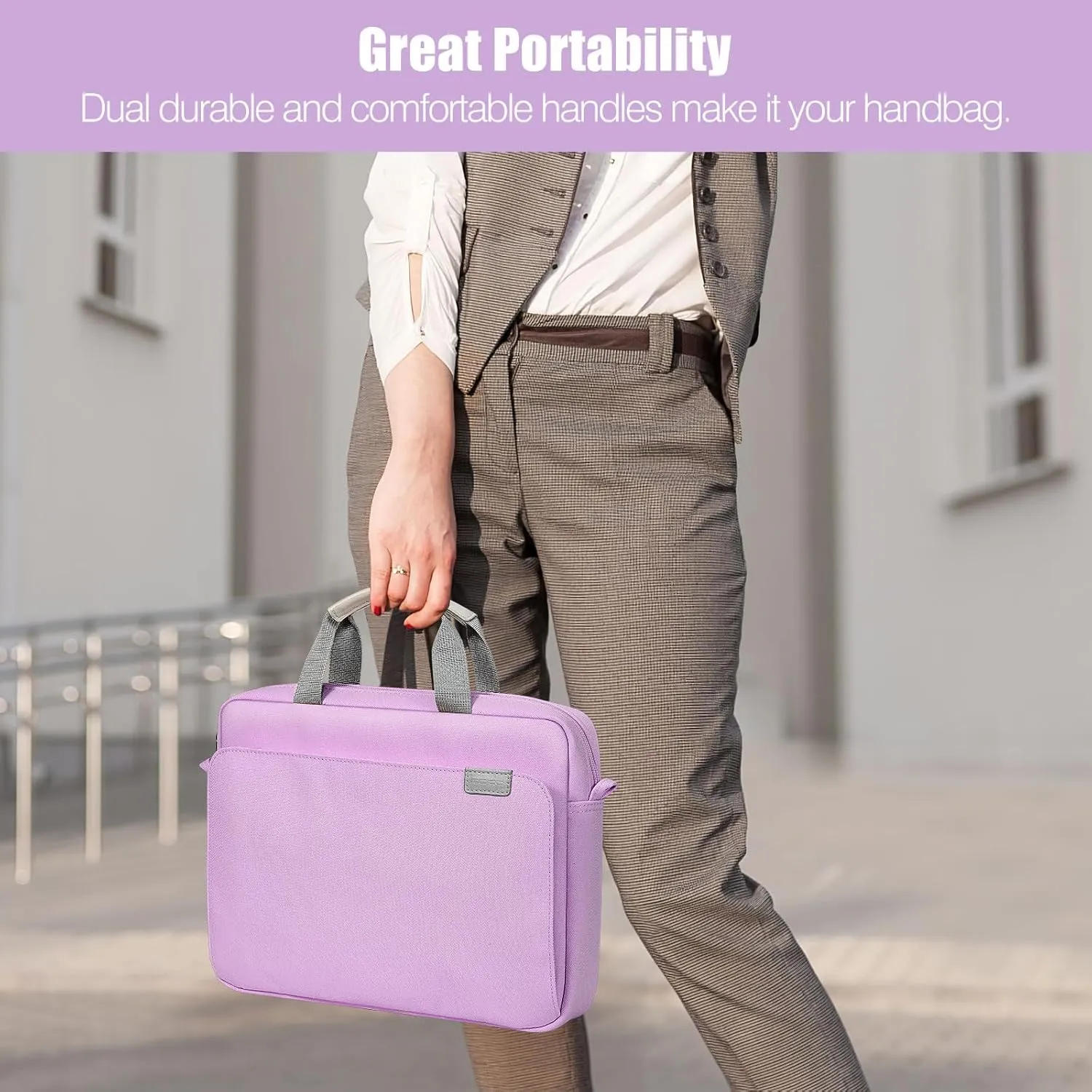 MoKo Tablet Sleeve Case, Protective Handle Shoulder Bag