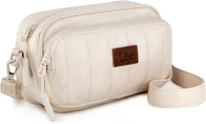Montana West x Lee Puffer Crossbody Bags for Women Small Quilted Lightweight Water-resistant Purse with Adjustable Strap